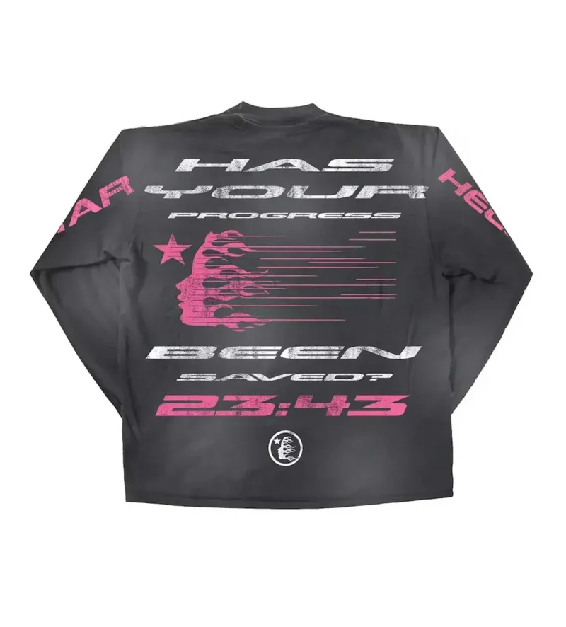 Hellstar Black-Hellstar Christ Long Sleeve T-Shirt - Image 2