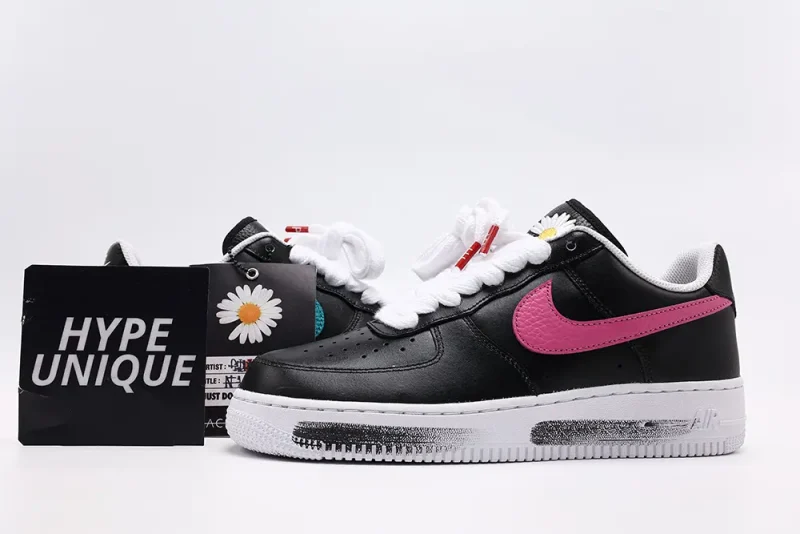 Peaceminusone Air Force 1 Low Para-Noise 3.0 Black and Multicolor