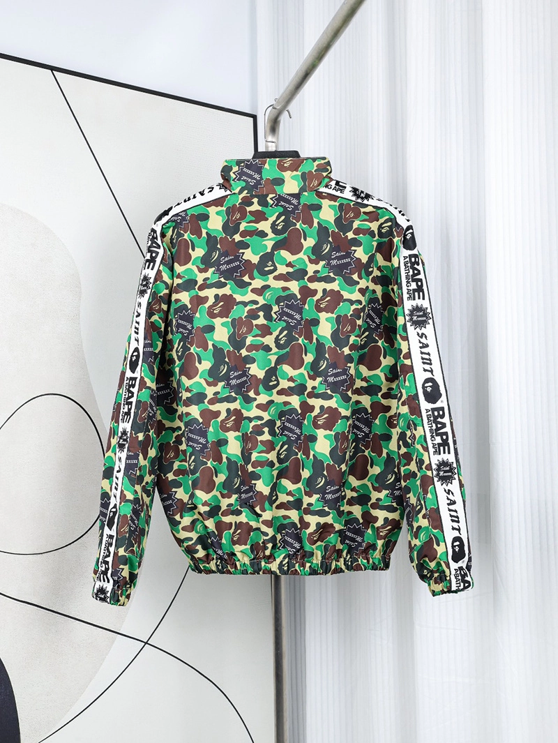 BAPE X Saint Michael Ribbon Camouflage Jacket