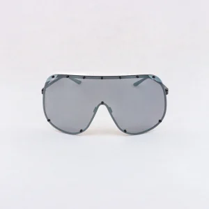 Metal Stud Sunglasses(Black /Grey /Pink /Yellow)