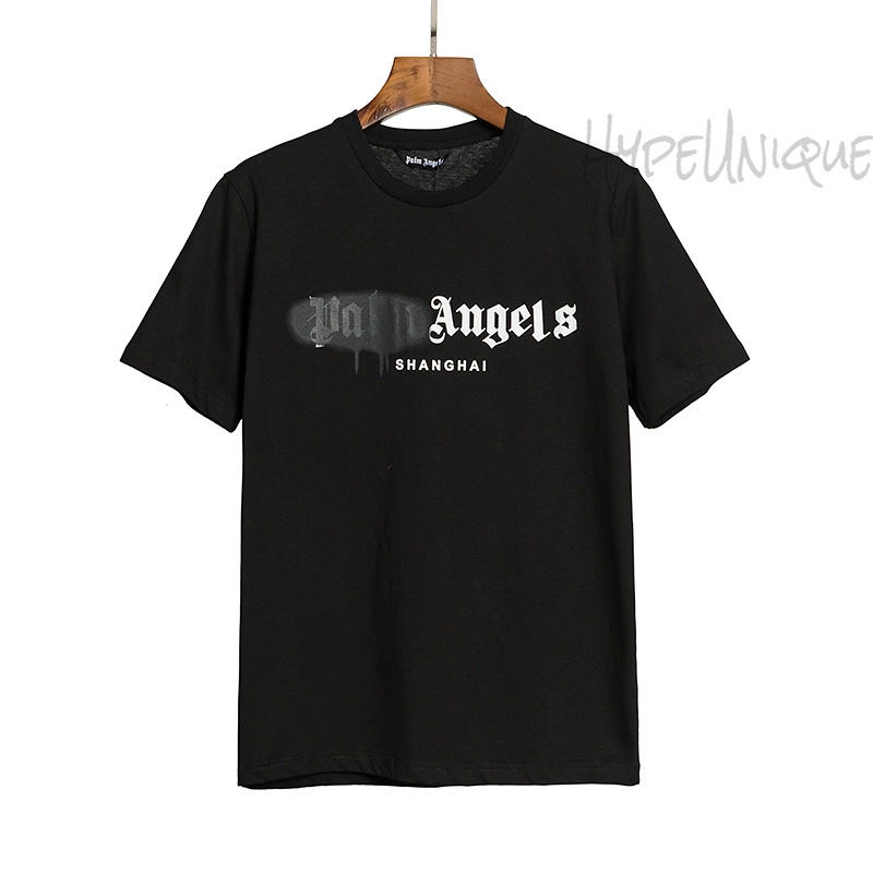 PALM ANGELS PARIS SPRAYED LOGO T-SHIRT - Image 4