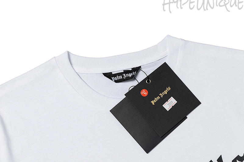 PALM ANGELS PARIS SPRAYED LOGO T-SHIRT - Image 11