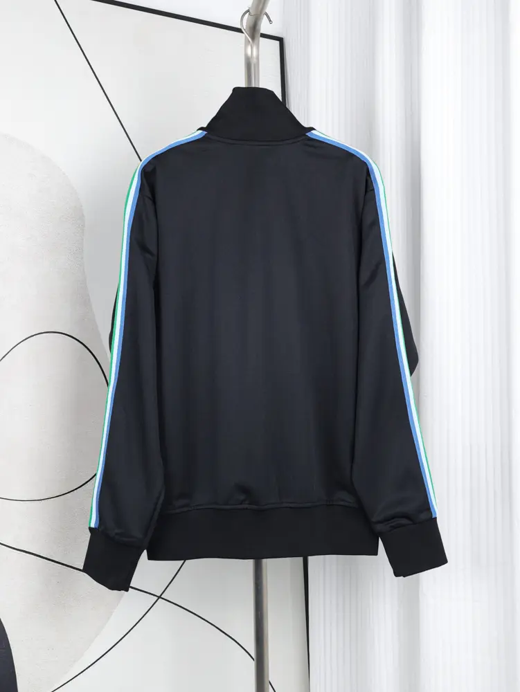 「1:1 Super Version」Palm Angels Logo Track Jacket 'Black' - Image 6