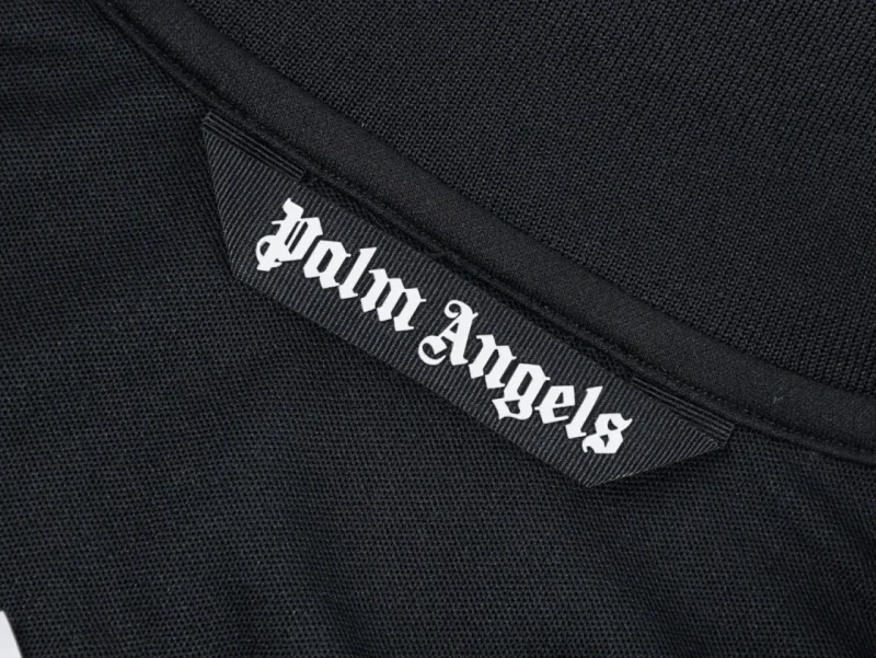 「1:1 Super Version」Palm Angels Logo Track Jacket 'Black' - Image 9
