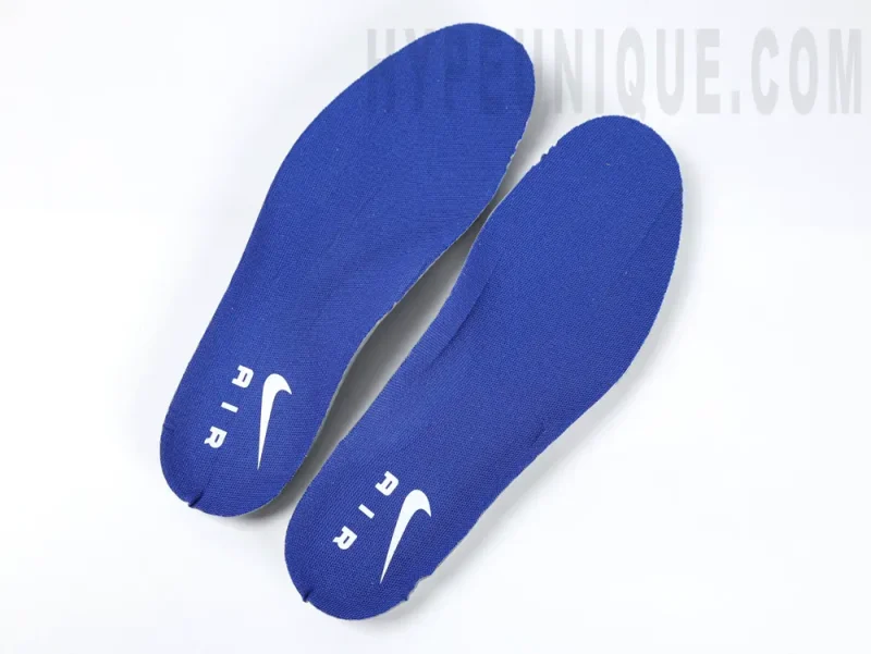 the blue insole