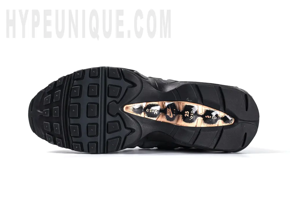 the black outsole