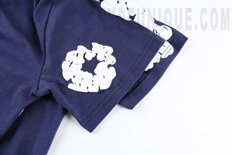 Denim Tears Cotton Wreath-Print T-Shirts - Image 13