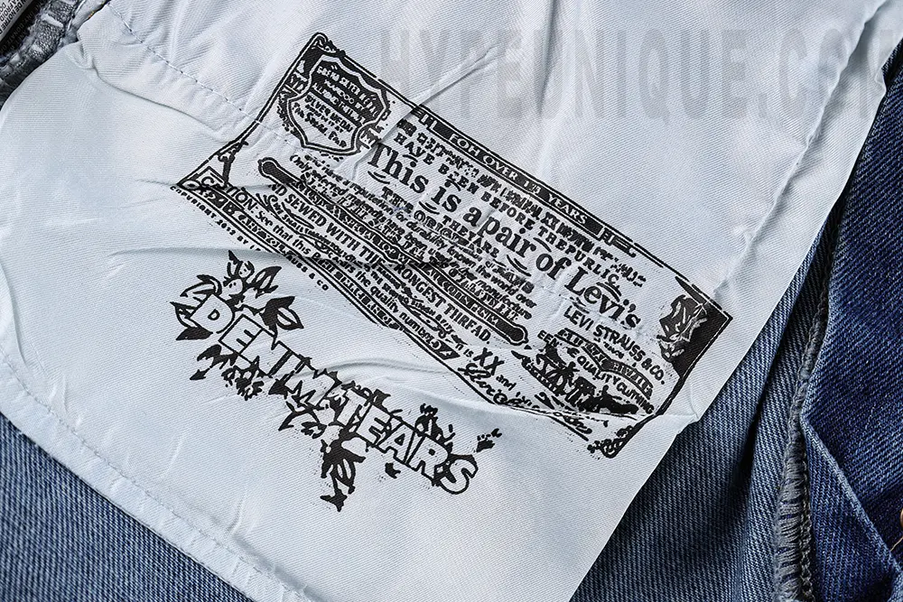 the brand label
