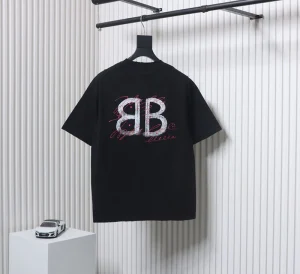 Double B Hand-Painted Washed Hole T-Shirt