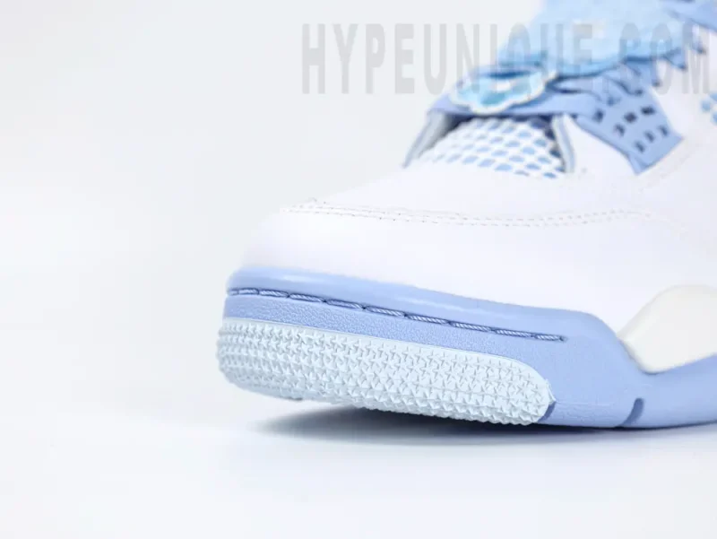 the white toe box