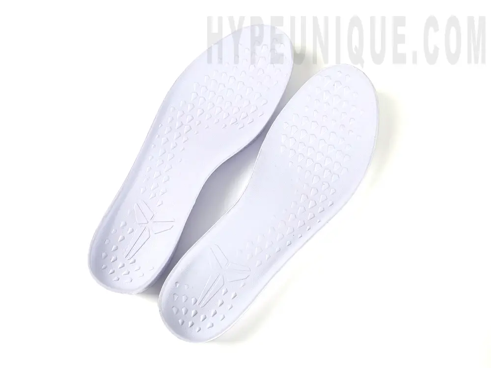 the white insole
