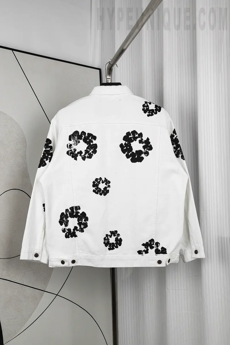 the back white