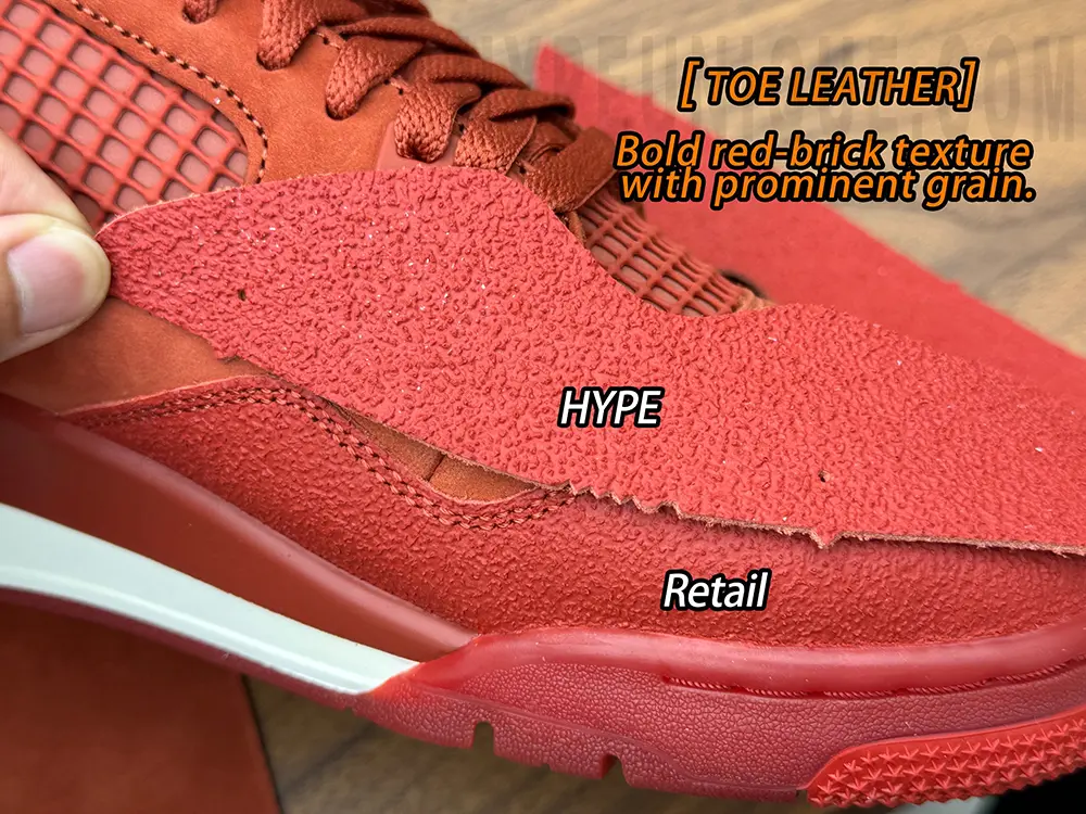 Is the toe material the same as the original?