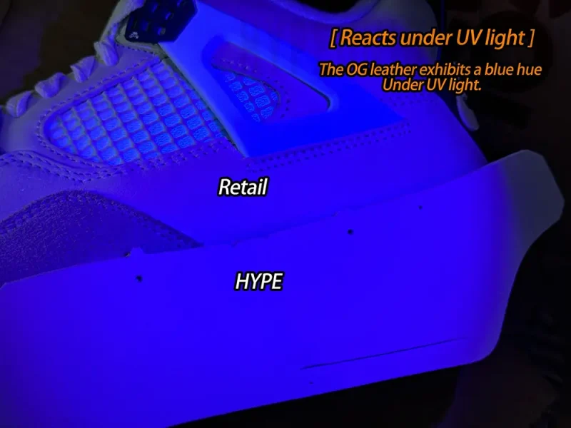Upper material comparison
