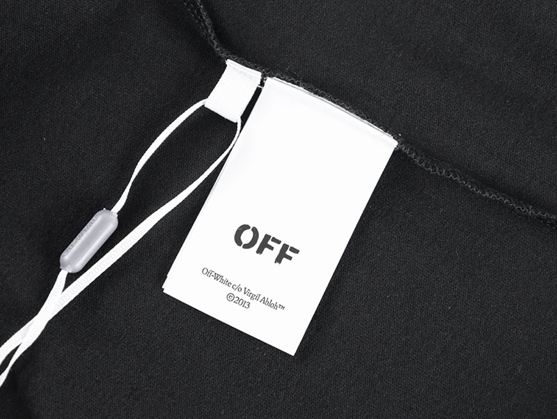 Off-White 23 Yellow Letter Print T-Shirt