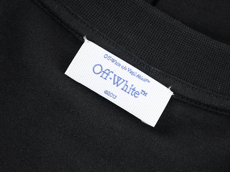 Off-White 23 Yellow Letter Print T-Shirt