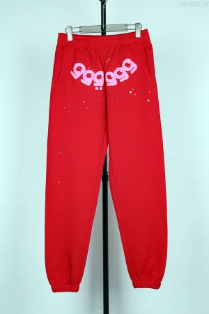 the back side of the red