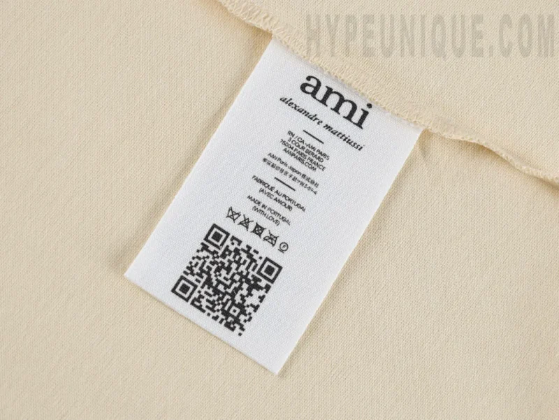 AMI Paris Cotton Ami de Coeur T-shirt - Image 12