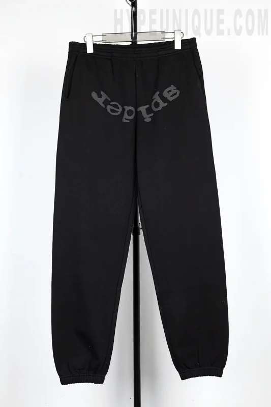 Sp5der Phantom Web Sweatpant 'Black' reps