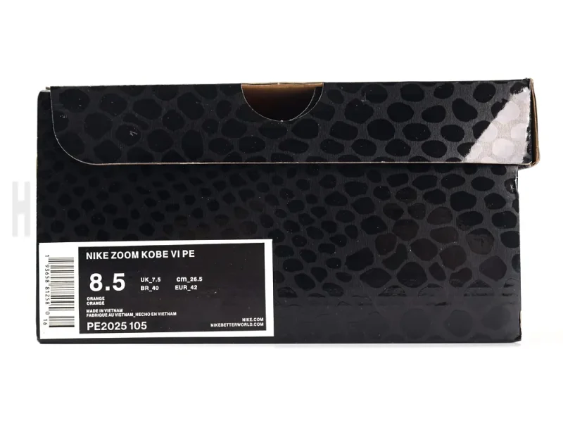 the black shoe box