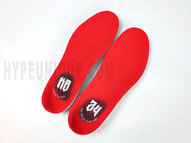 the red insole