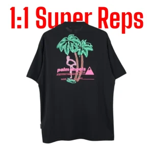 Palm Angels PA Ski Club T-Shirt 'Black/Multicolor'