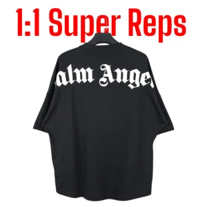 Palm Angels Classic Logo Over S/S T-shirt ‘Black’