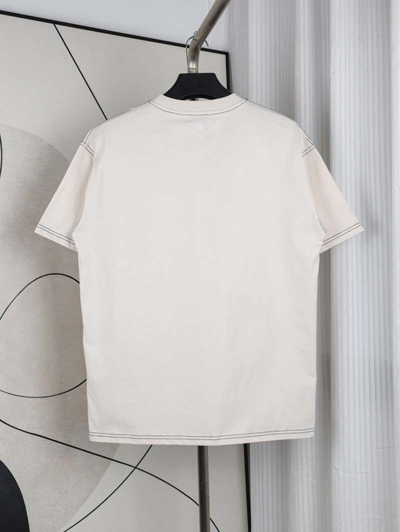 AMI Chest Embroidered Logo T-Shirt