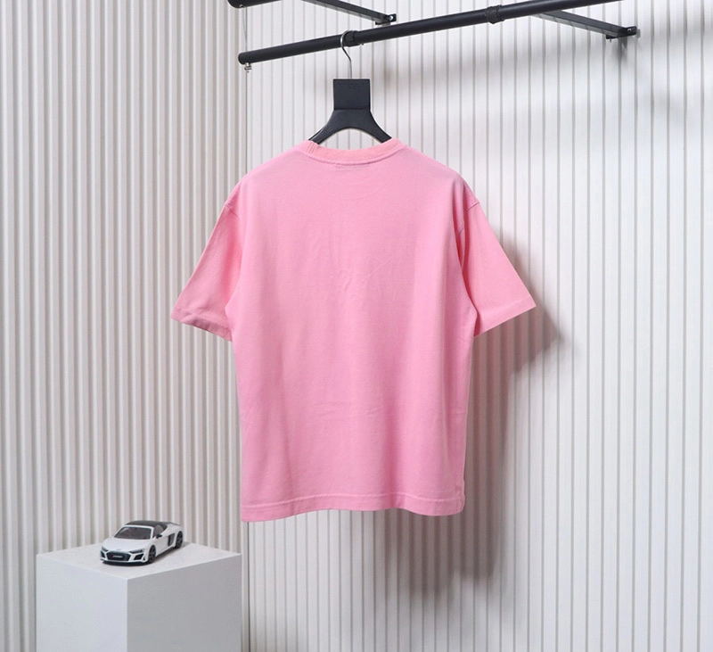 Acne Letter Embroidered T-Shirt