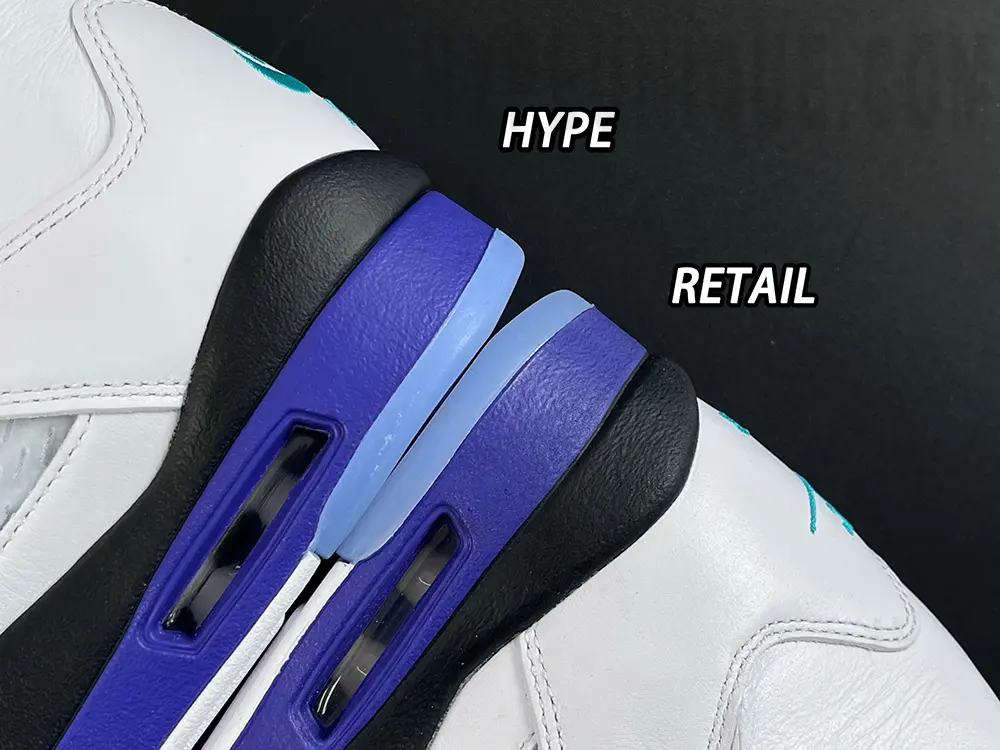 Heel comparison