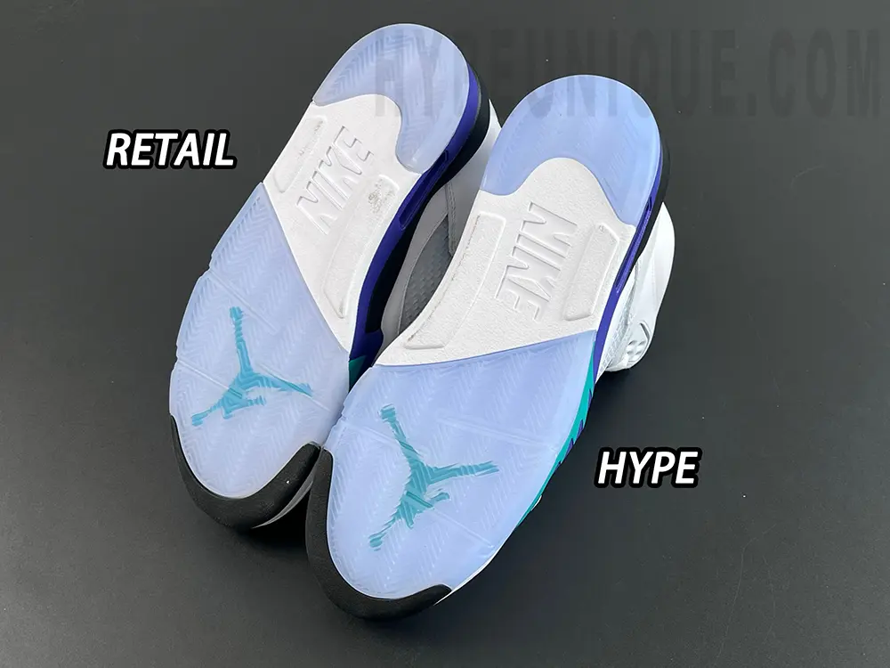 Blue crystal sole