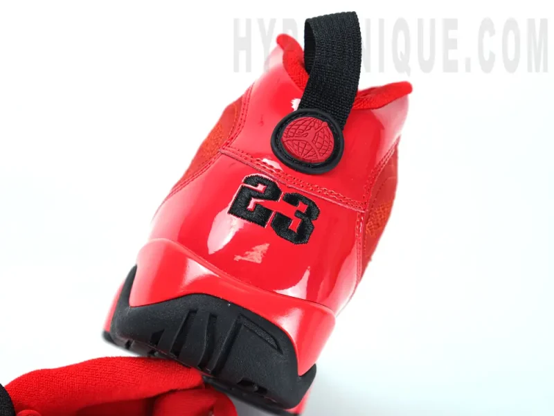 23 black logo in heels
