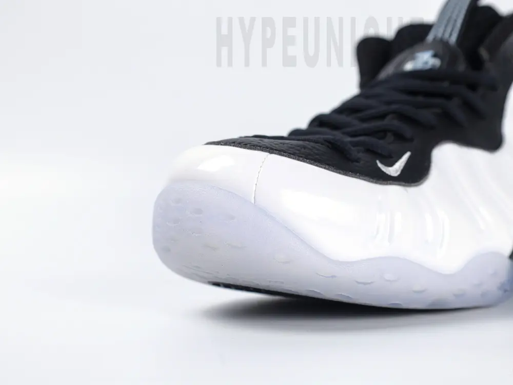 the white toe box