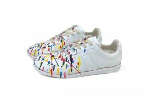 MM Mm6 German Training Graffiti Ink Splash White