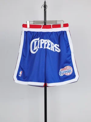 Men's Mitchell & Ness x Just Don Royal LA Clippers 1984/85 Classics Shorts