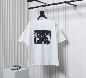 Off-White Band Portrait Printed T-Shirt