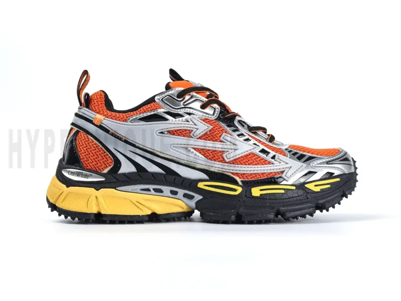 Off-White Be Right Back 'Silver Orange' - Image 2