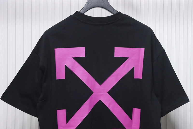 Off-White Caravaggio Purple Arrow T-Shirt