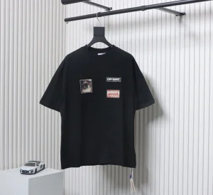 Off-White Eyes and Letters Logo Printed T-Shirt