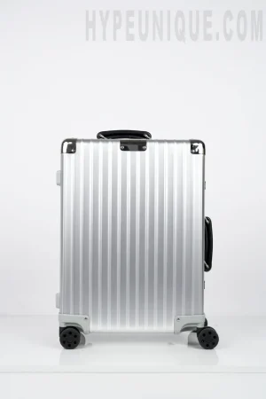 Silver Rolling Suitcase