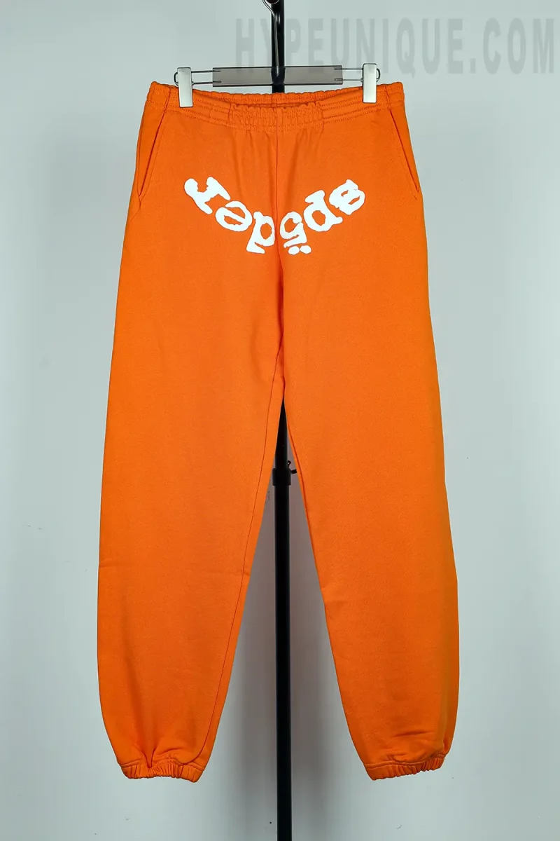 the orange words