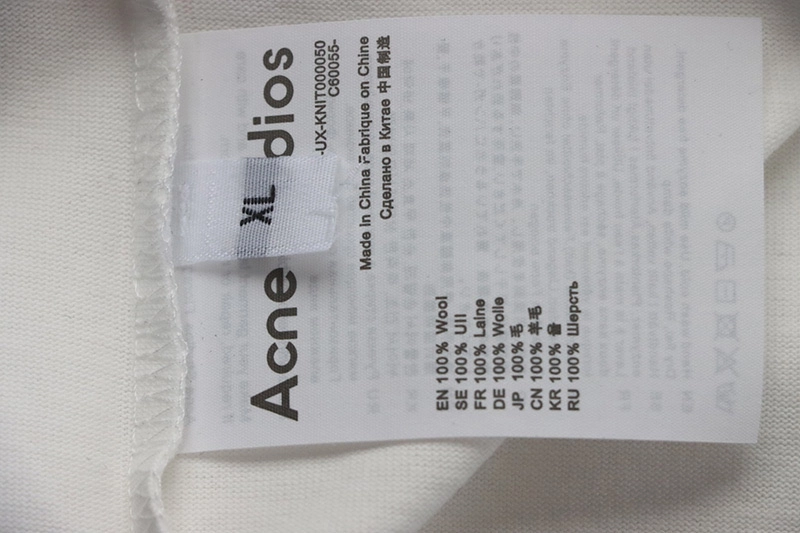 Acne Embroidered Logo T-Shirt
