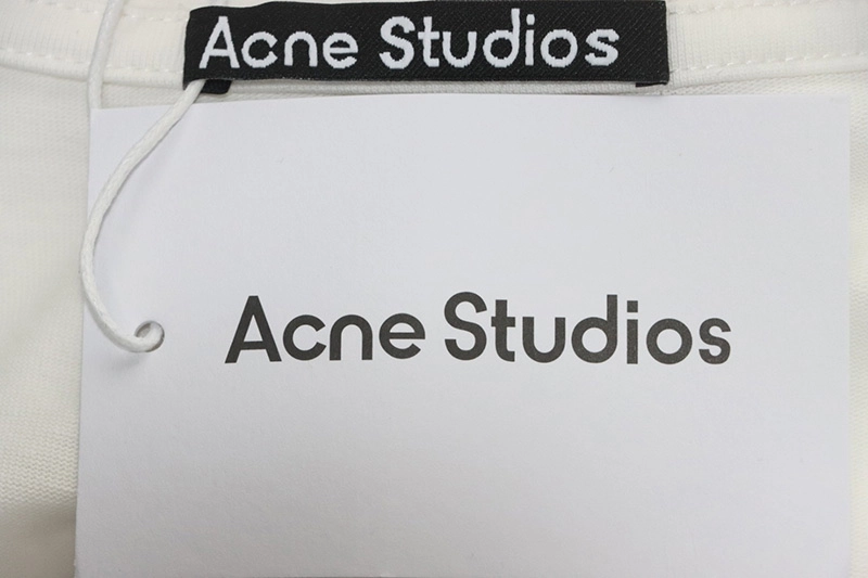 Acne Embroidered Logo T-Shirt