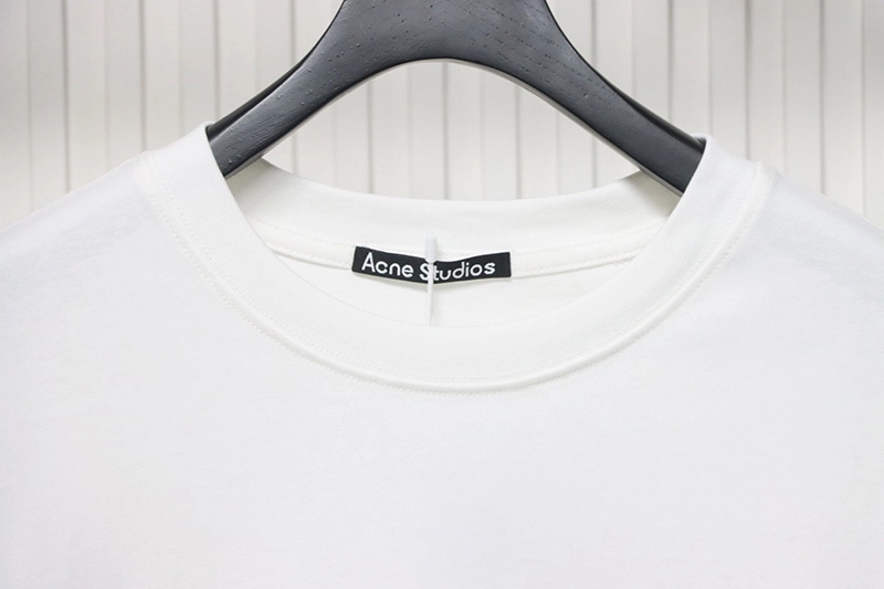 Acne Embroidered Logo T-Shirt