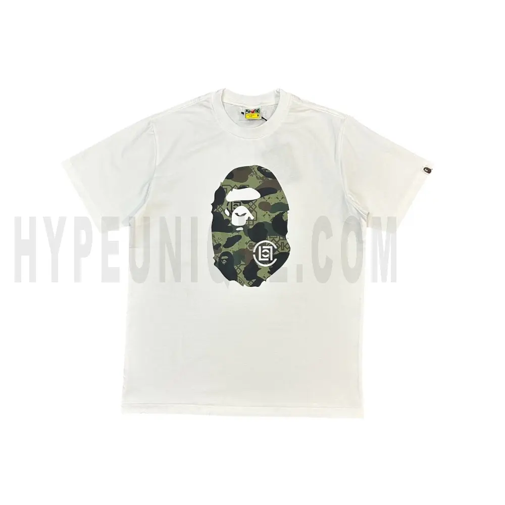 The front of the white clothes
