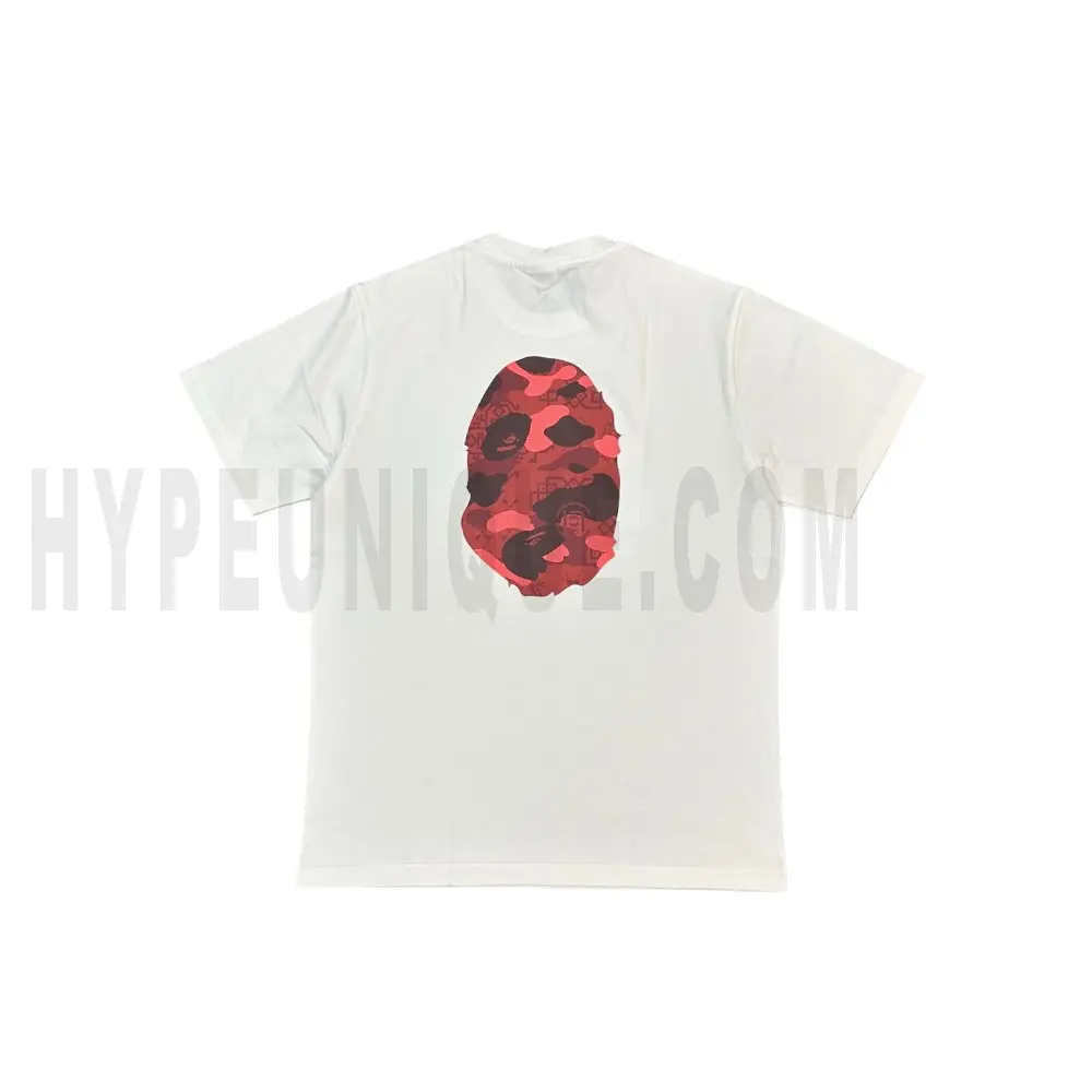 The back of the white clothes