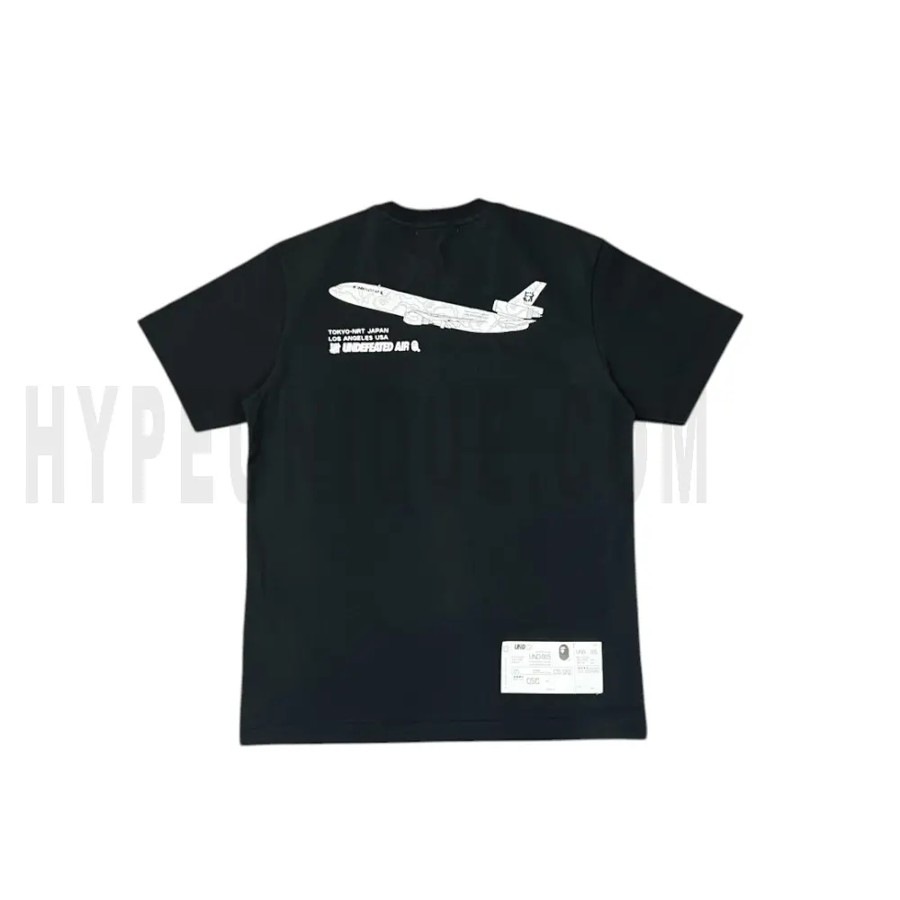 The back of the black clothes