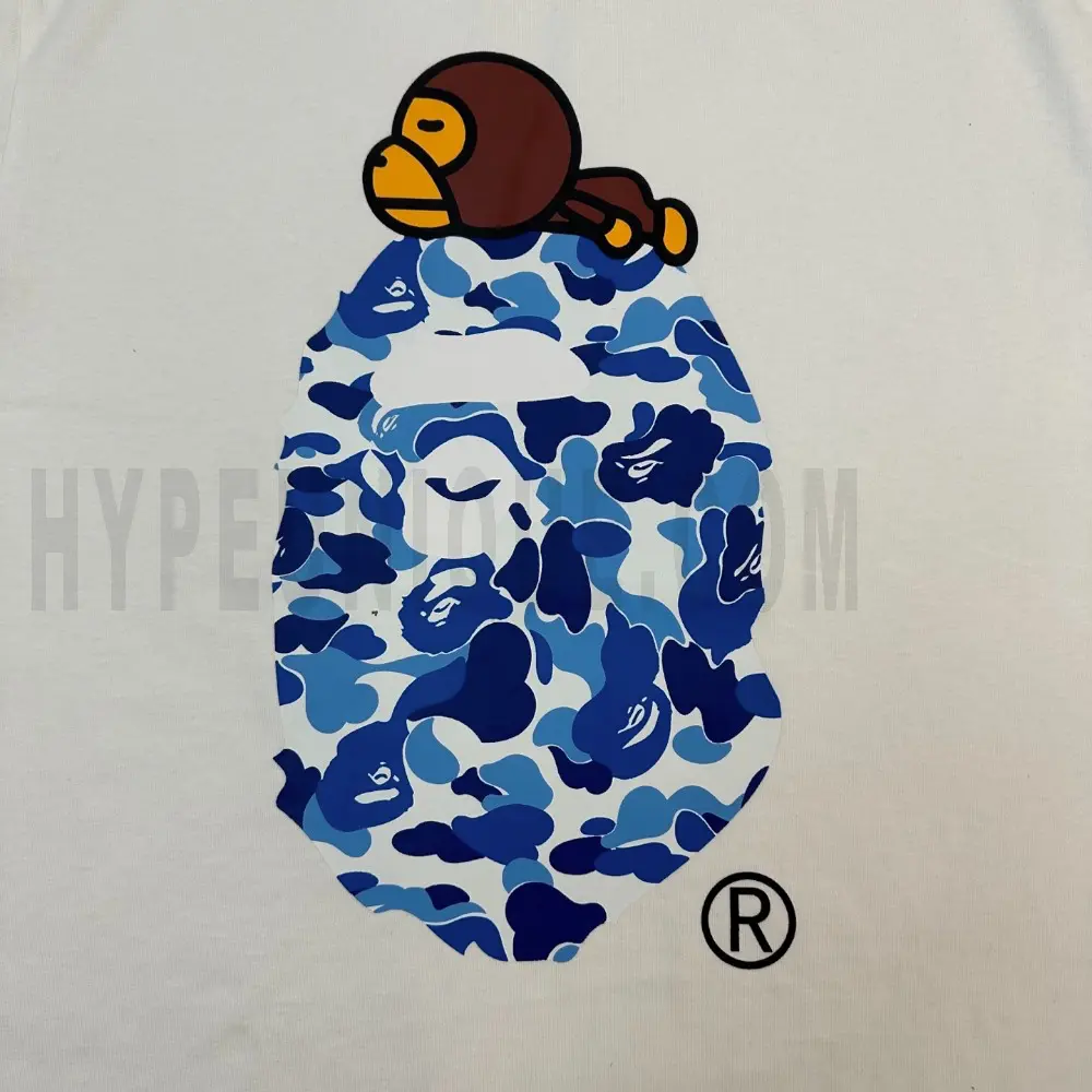 Close-up detail of the graphic artwork printed on the jersey's front panel
