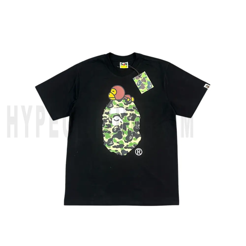 The front of the black clothes