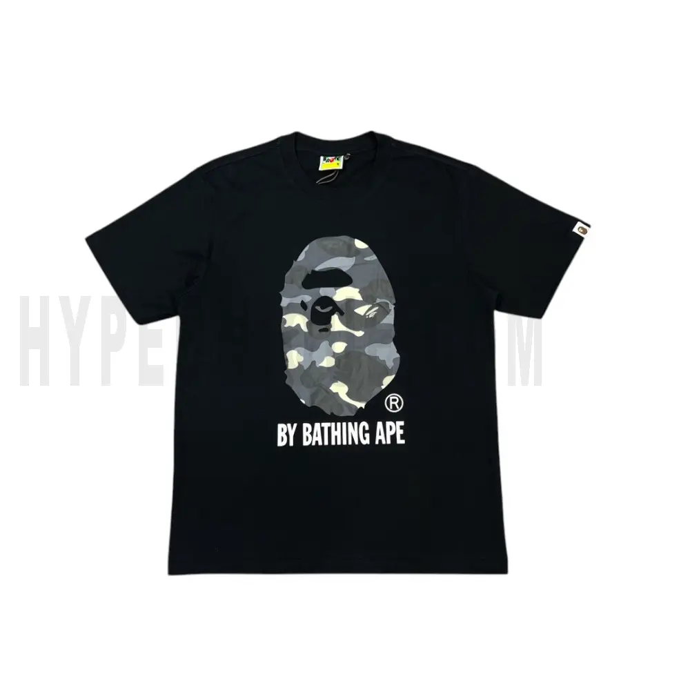 The black shirt with a dark grey graphic